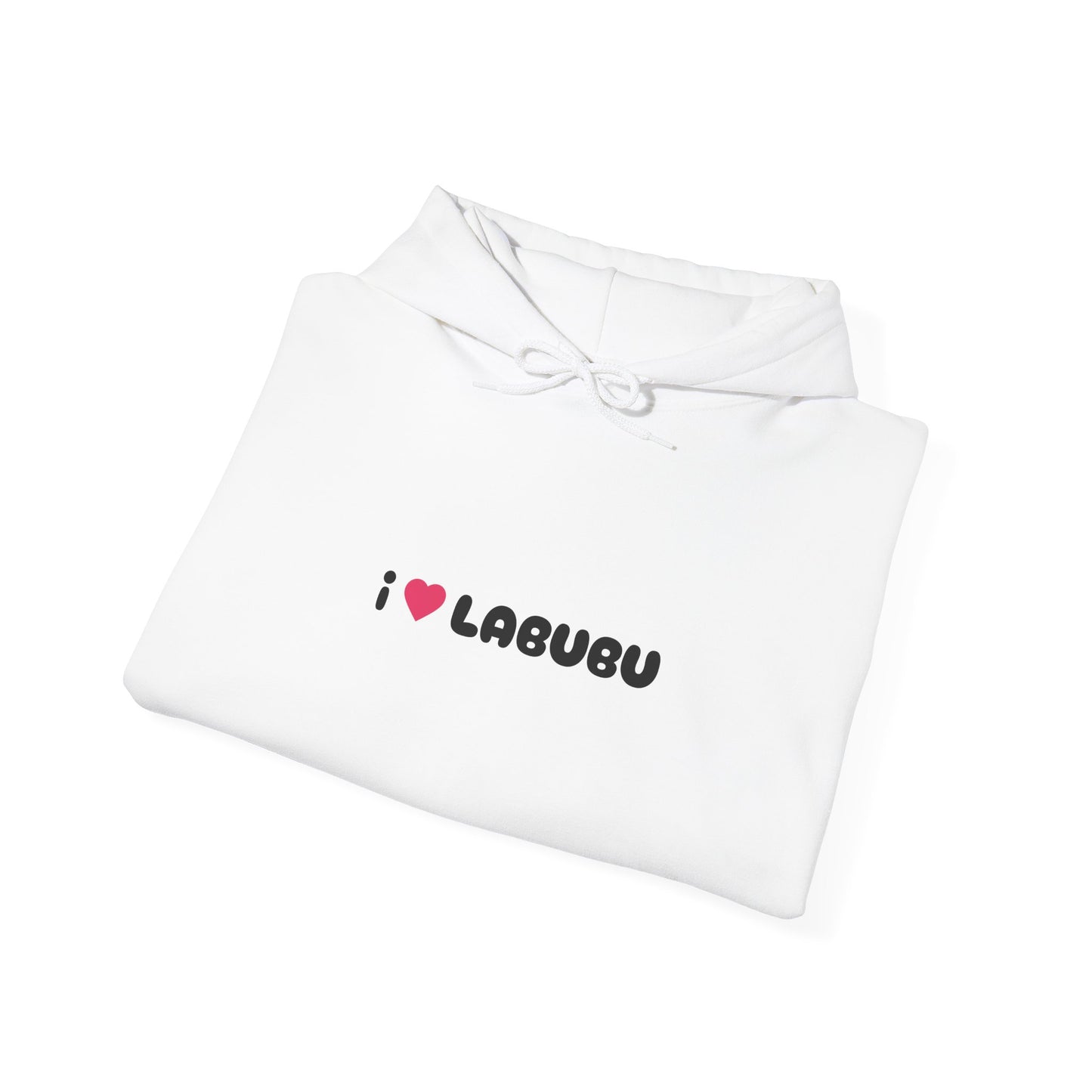 i <3 LABUBU hoodie | grey
