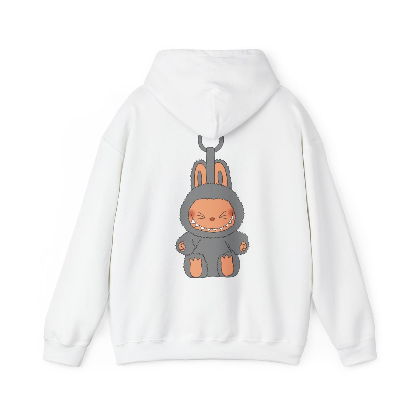 i <3 LABUBU hoodie | grey