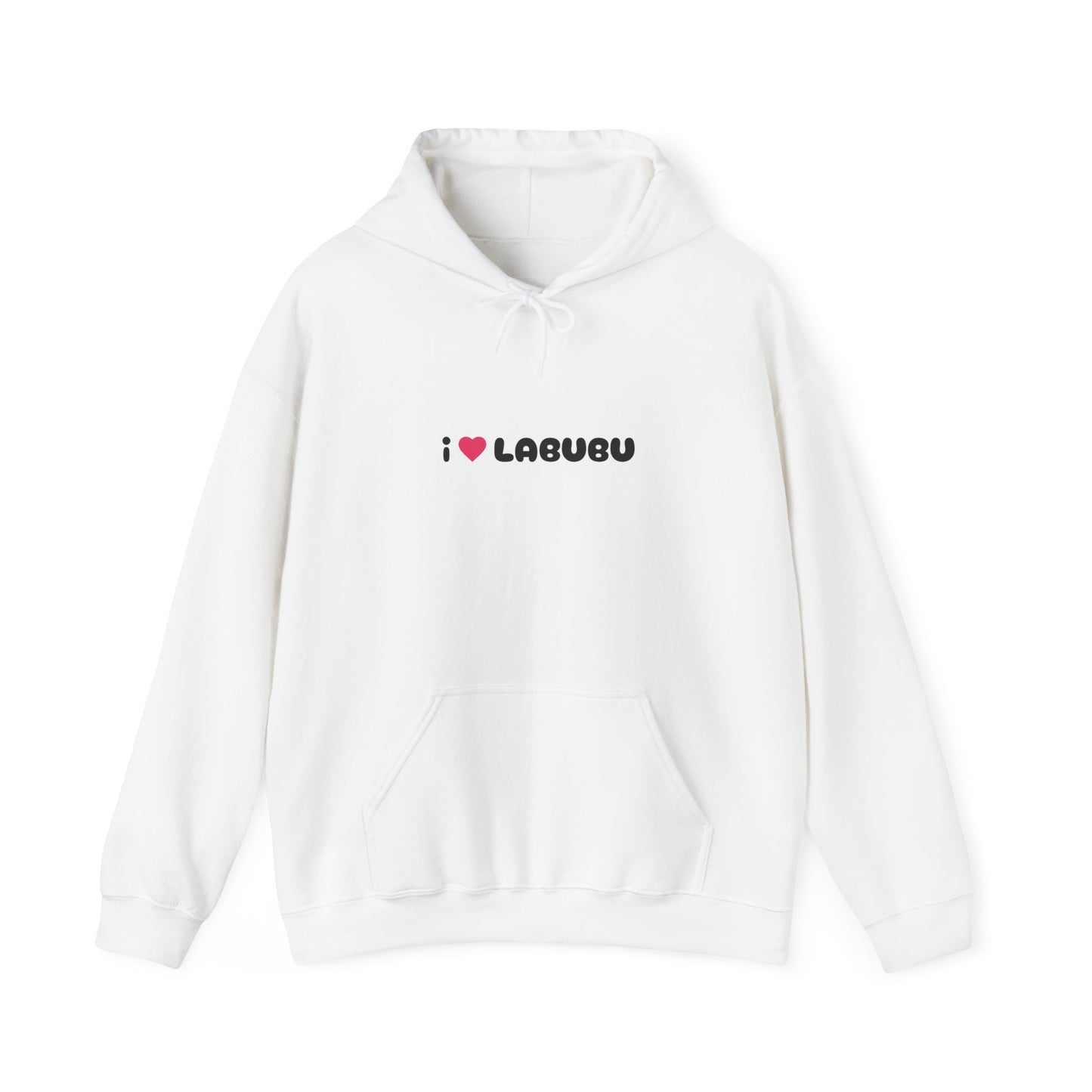 i <3 LABUBU hoodie | grey
